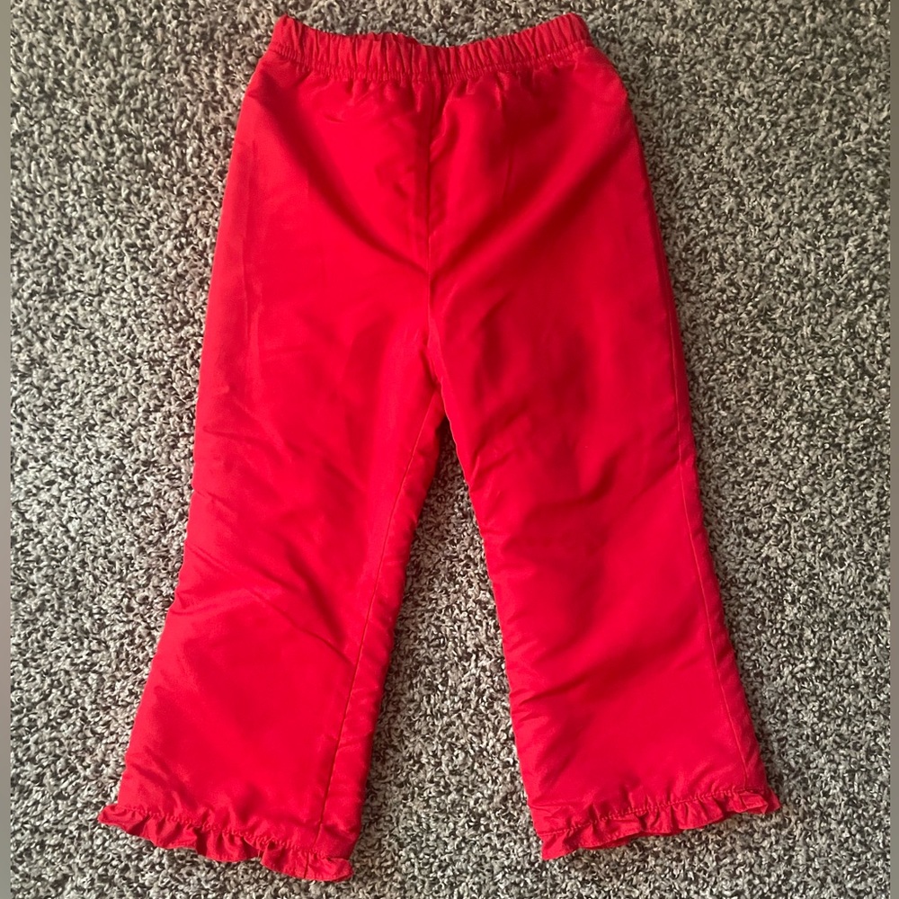 Cozy Red Kids Pajama Pants